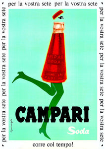 Campari Soda Bottle