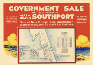 Southport Beach Map